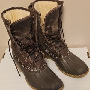 L.L. Bean Tan Boots